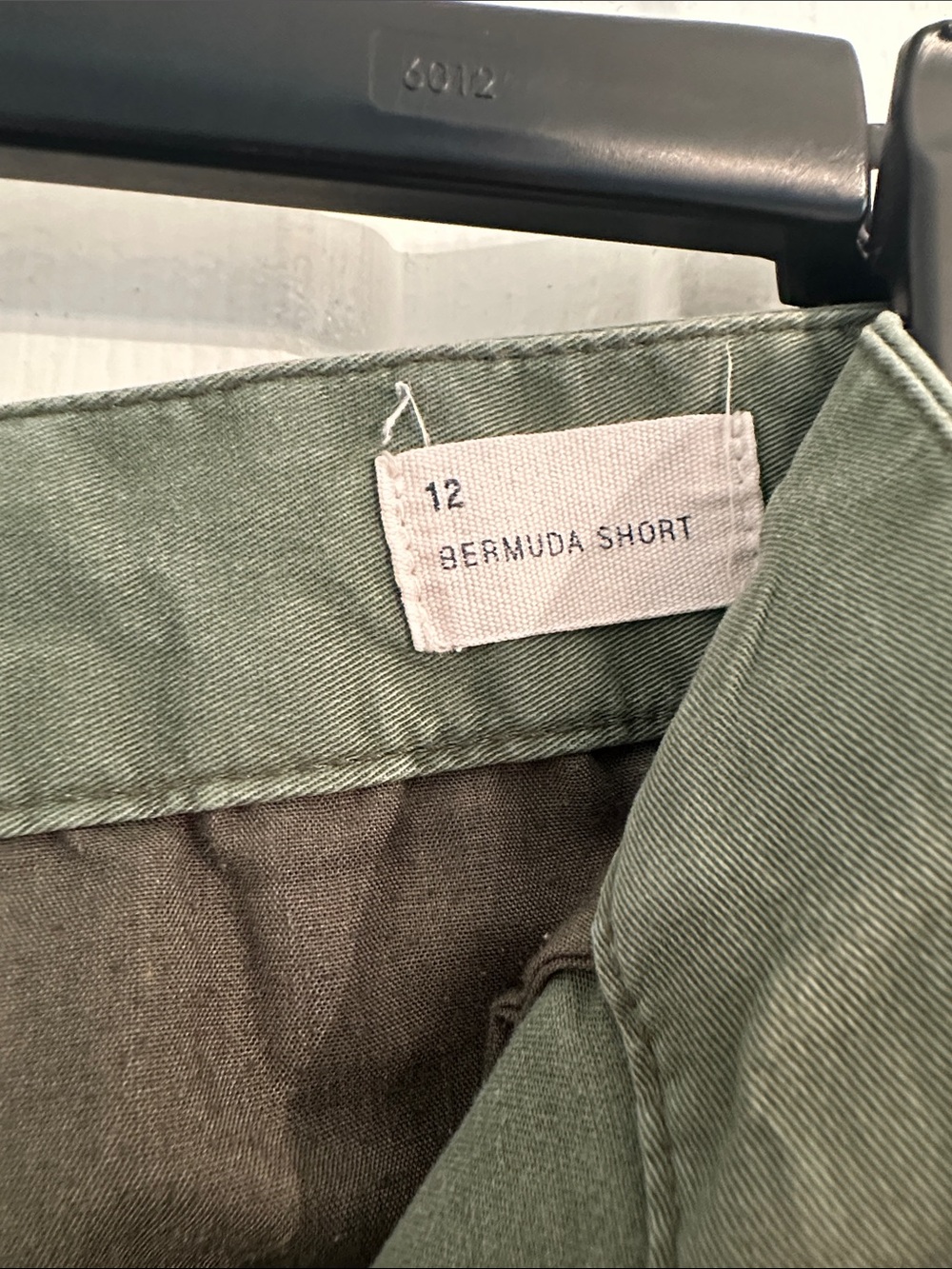 GAP Women's Olive Green Bermuda Shorts - Picture 3 of 5
